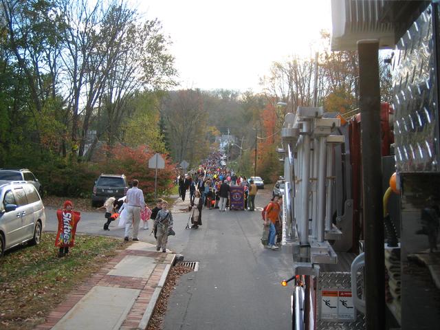 E-109 Leads the Halloween Parade 2007